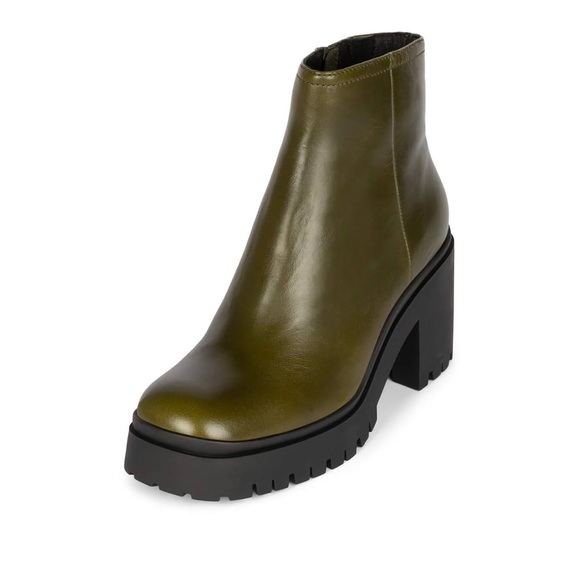 Jeffrey Campbell Olive green Anemone boots - Picture 1 of 9